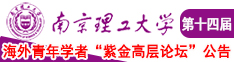 女性鸡鸡网站南京理工大学第十四届海外青年学者紫金论坛诚邀海内外英才！